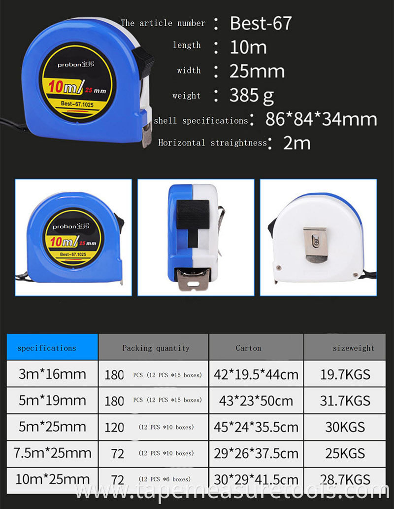 tape measure with logo custom 3m/5m/7.5m/10m sublimation tape measure